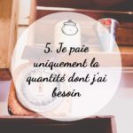 Je paie uniquement la quantité